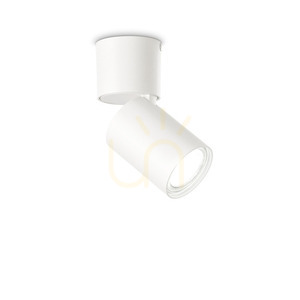 Plafond Ideallux TOBY PL1 BIANCO vit GU10 Ø6 cm 271538 2 Plafond Ideallux TOBY PL1 BIANCO vit GU10 Ø6 cm 271538 small 2