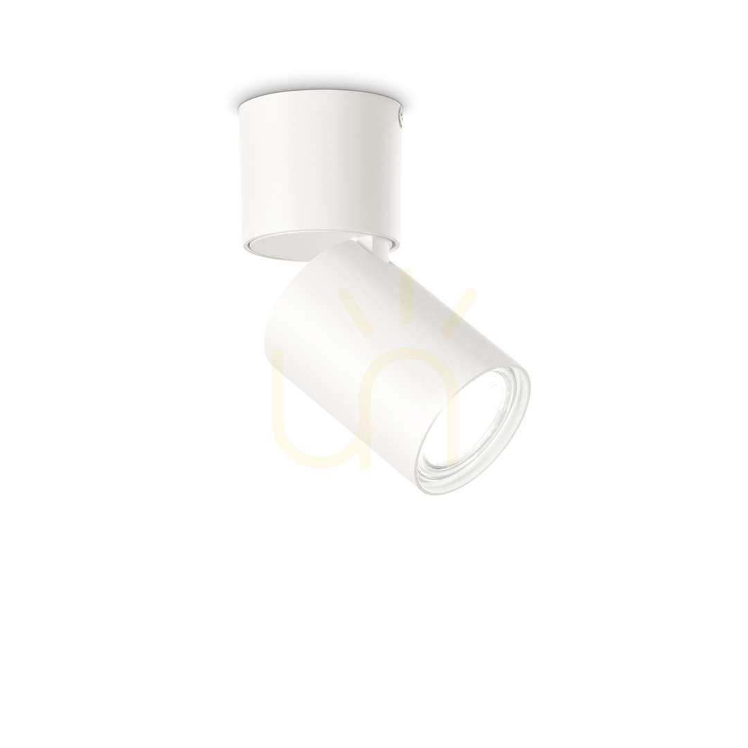 Förhandsvisning Plafond Ideallux TOBY PL1 BIANCO vit GU10 Ø6 cm 271538 Plafond Ideallux TOBY PL1 BIANCO vit GU10 Ø6 cm 271538