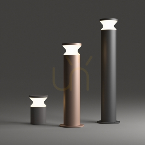 Kontrollera Utomhusstående lampa Ideallux TORRE PT1 H22 svart 186979