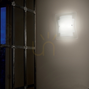 Vägglampa Ideallux Triplo AP2 vit glas krom 026480 small 1