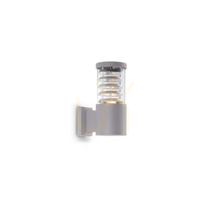 Utomhusvägglampa Ideal Lux Tronco AP1 Grigio grå aluminium 026978 small 0