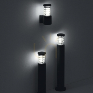 Utomhusstående lampa Ideallux Tronco PT1 H80 grå 026961 1 Utomhusstående lampa Ideallux Tronco PT1 H80 grå 026961 small 1