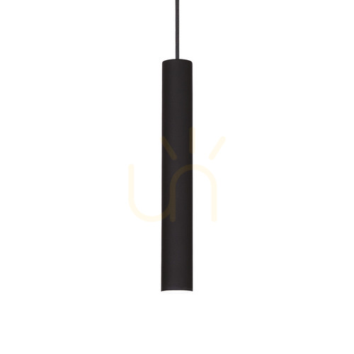 Kontrollera Pendellampa Ideallux Tube SP D6 Nero svart LED 11W 211718