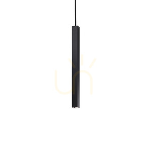 Pendellampa Ideallux Look svart metall LED 3000K 194202 small 0