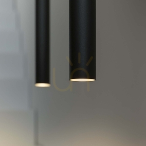 Pendellampa Ideallux LOOK vit metall LED 3000K Ø6 cm 142906 small 4