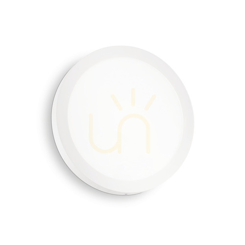 Kontrollera Plafond Ideallux Universal D30 rund vit LED 4000K 22W 321738