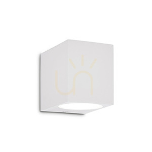 Vägglampa utomhus Ideallux UP AP1 Bianco vit 115290 small 0
