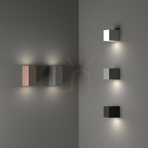 Utomhusvägglampa Ideallux UP AP1 Coffee brun 213347 small 2