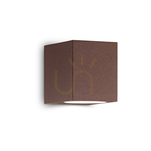 Kontrollera Utomhusvägglampa Ideallux UP AP1 Coffee brun 213347