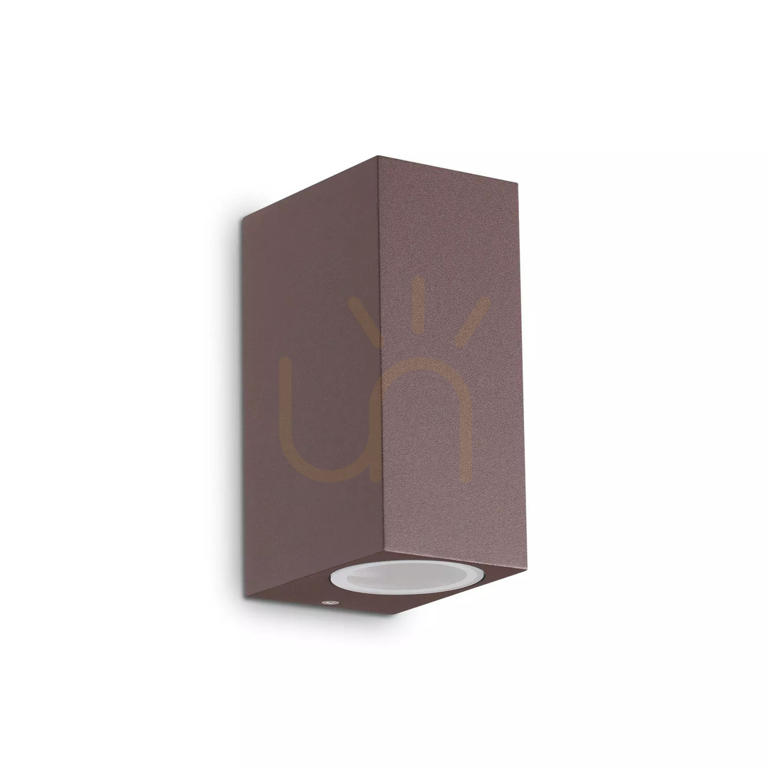 Utsikt Utomhus vägglampa Ideallux UP AP2 Nero svart aluminium G9 115344 Utomhus vägglampa Ideallux UP AP2 Nero svart aluminium G9 115344