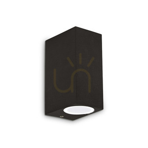 Utomhus vägglampa Ideallux UP AP2 Nero svart aluminium G9 115344 0 Utomhus vägglampa Ideallux UP AP2 Nero svart aluminium G9 115344 small 0