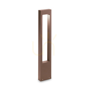 Utomhusstående lampa Ideallux Vega PT1 Coffee brun 80 cm aluminium 213361 0 Utomhusstående lampa Ideallux Vega PT1 Coffee brun 80 cm aluminium 213361 small 0