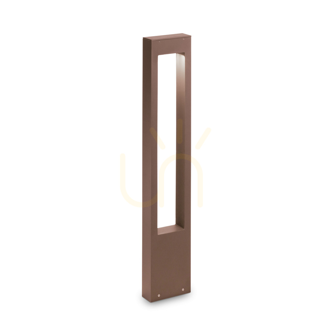 Kontrollera Utomhusstående lampa Ideallux Vega PT1 Coffee brun 80 cm aluminium 213361 Utomhusstående lampa Ideallux Vega PT1 Coffee brun 80 cm aluminium 213361