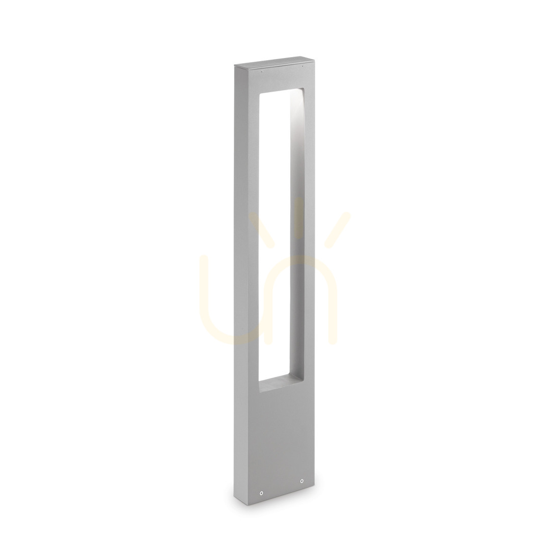 Kontrollera Utomhusstående lampa Ideallux Vega PT1 grå aluminium 80 cm 136042 Utomhusstående lampa Ideallux Vega PT1 grå aluminium 80 cm 136042