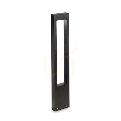 Kontrollera Utomhusstående lampa Ideallux VEGA PT1 Nero svart aluminium 136059