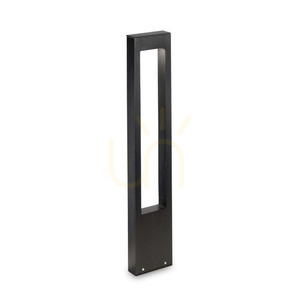 Utomhusstående lampa Ideallux VEGA PT1 Nero svart aluminium 136059 small 0