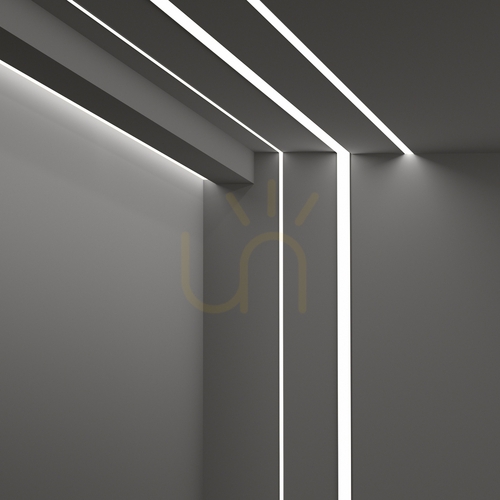 Kontrollera LED-profil Ideallux SLOT vit aluminium 300 cm 270548