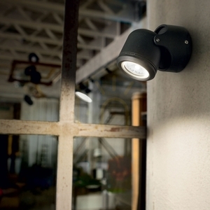 Utomhusvägglampa Ideallux Xeno AP1 Grigio grå GU10 aluminium 129471 1 Utomhusvägglampa Ideallux Xeno AP1 Grigio grå GU10 aluminium 129471 small 1