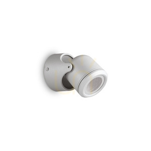 Utomhusvägglampa Ideallux Xeno AP1 Grigio grå GU10 aluminium 129471 3 Utomhusvägglampa Ideallux Xeno AP1 Grigio grå GU10 aluminium 129471 small 3