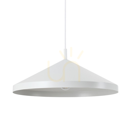 Kontrollera Pendellampa Ideallux YURTA SP1 vit metall Ø50 cm 285160