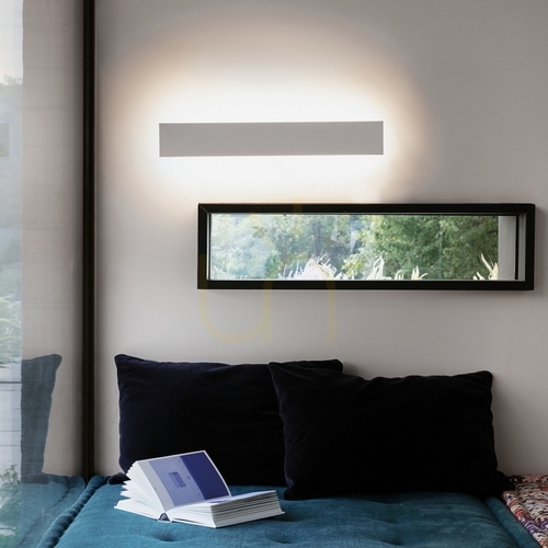 Kontrollera Vägglampa Ideallux ZIG ZAG AP D53 vit LED 4000K 277240
