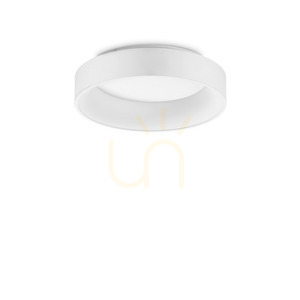 Plafond Ideallux ZIGGY PL D045 BIANCO vit LED 30W 45 cm 293783 small 0