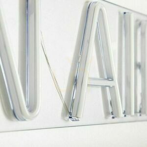 Zuma Line NEON ON AIR FM-WN46 röd LED-väggneon 71 cm 3,44 W small 4