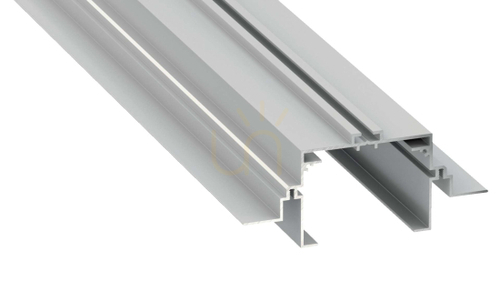 Kontrollera LUMINES profil typ Talia M4 silver anodiserad. 1 m