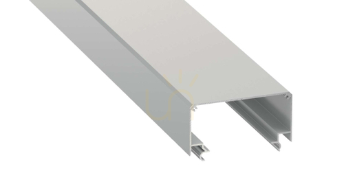 Kontrollera LUMINES profil typ Largo M2 silver anodiserad. 1 m