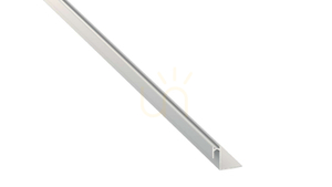 LUMINES profil typ Roset silver anodiserad. 1 m small 0