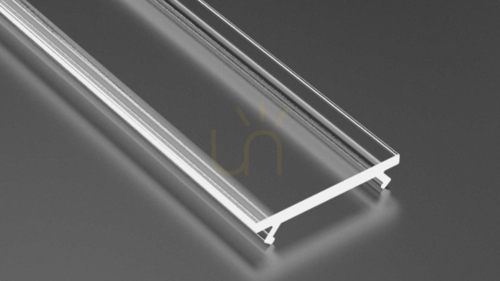 Kontrollera Lampskärm för LED-profil LUMINES PMMA BASIC V2 transparent 2m