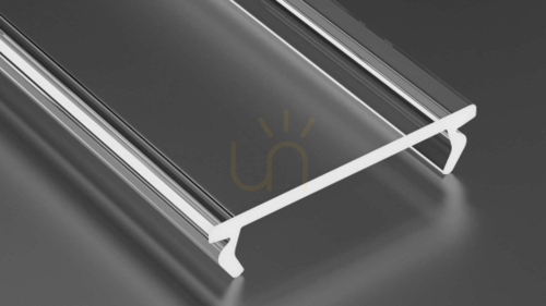 Kontrollera Lampskärm för LED-profil LUMINES DOUBLE PMMA transparent 1 m