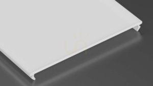 Lampskärm för LED-profil LUMINES SWIDE PMMA mjölkaktig 1 m small 0
