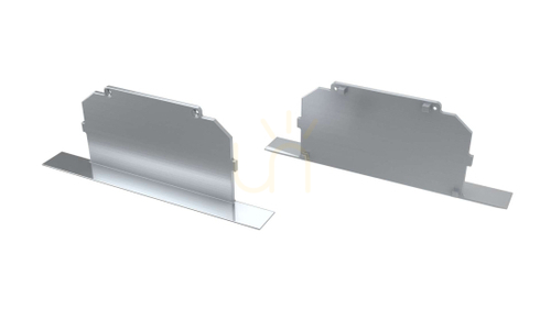 Kontrollera ALU-slutlock för LED-profil LUMINES LARGO M4, silver, helt utförande