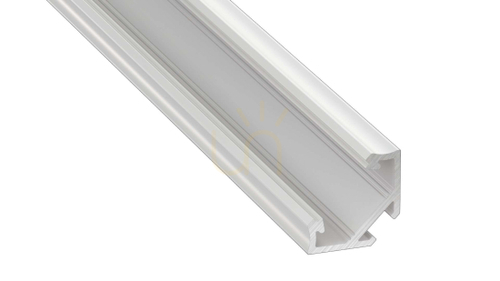Kontrollera LED-profil LUMINES typ C vitlackerad 1 m