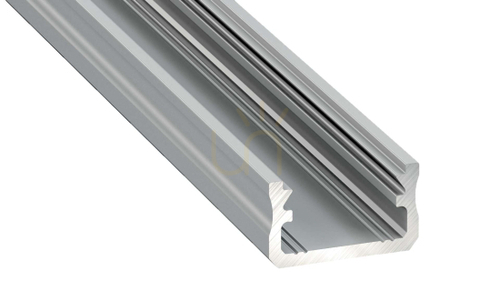 Kontrollera LUMINES LED-profil typ A silveranodiserad 2 m