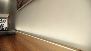 LUMINES LED-profil typ A svart anodiserad 2,02 m small 3
