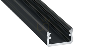 LUMINES LED-profil typ A svart anodiserad 2,02 m small 0
