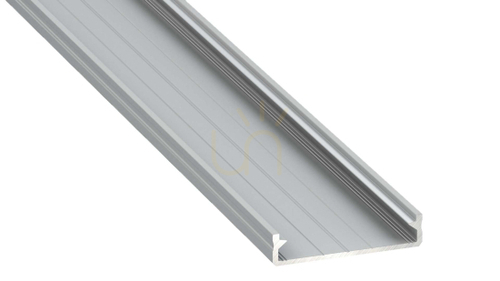 Kontrollera LED-profil LUMINES typ SOLIS silveranodiserad 2 m
