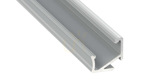 Kontrollera LED-profil LUMINES typ H silveranodiserad 1 m