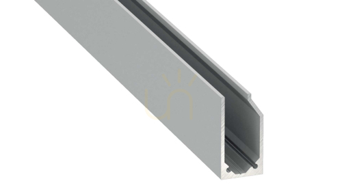 Kontrollera LED-profil LUMINES typ I6 silveranodiserad 2 m