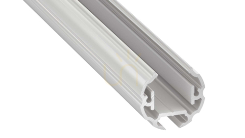 Kontrollera LED-profil LUMINES typ Cosmo vitlackerad 2 m