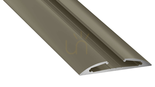 Kontrollera LED-profil LUMINES typ Reto inox anodiserad 2 m