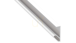 LUMINES LED-profil typ Q18 vitlackerad 2 m small 0