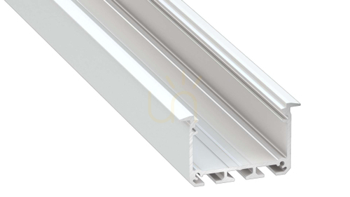 Kontrollera LED-profil LUMINES typ INSO vitlackerad 2 m