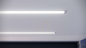 LUMINES LED-profil typ INSO svartlackerad 2 m small 2
