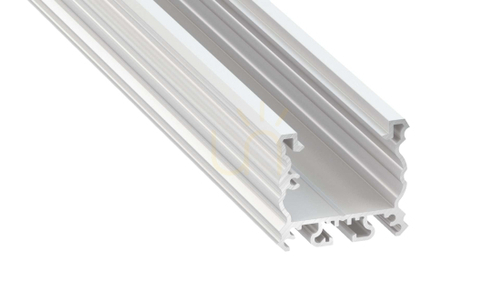 Kontrollera LED-profil LUMINES typ Talia vitlackerad 2 m