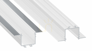 LED-profil LUMINES typ Subli vitlackerad 2 m small 0