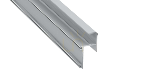 Kontrollera LED-profil LUMINES typ IPA16 silveranodiserad 1 m