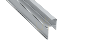 LED-profil LUMINES typ IPA16 silveranodiserad 1 m small 0